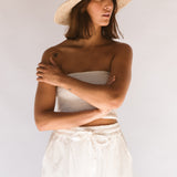 Polly Short Brim Hat // Natural