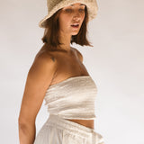 Peggie Bucket Hat // Natural