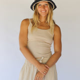 Peggie Bucket Hat // Drift Stripe