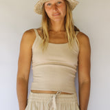 Peggie Bucket Hat // Natural