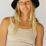 Peggie Bucket Hat // Noir