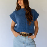 Pippi Vest  // Pacific Blue