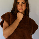 Pippi Vest  // Warm Choc