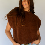 Pippi Vest  // Warm Choc
