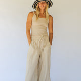 Polly Short Brim Hat // Drift Stripe