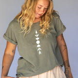 Luna Tee // Washed Olive