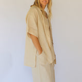 Flow Shirt // Sand