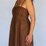 Isla Mini Dress // Cocoa