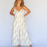 Romi Jumpsuit // Island Stripe