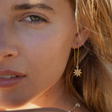 Sol Drops Earrings // Gold