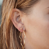 Tide Studs // Gold