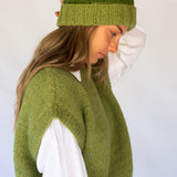 Val Contrast Beanie // Meadow