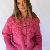 Flora Cardigan // Peony