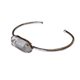 Quartz Cuff // Silver