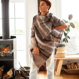 Poncho // Country Stripe