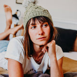 Elsie Beanie // Sage
