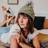 Elsie Beanie // Sage