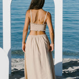 Bandeau Top // Sand