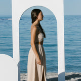 Split Skirt // Sand