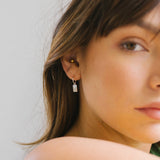 Ariel Hoops // Silver