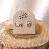Heart Studs