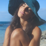 Janis Hemp Hat // Indigo