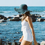 Janis Hemp Hat // Indigo