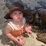 Kids Polly Hemp Hat // Walnut