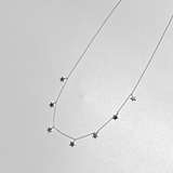 Bea Necklace // Silver Stars
