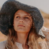 Janis Hemp Hat // Indigo