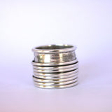 Seven Spins Ring // Silver