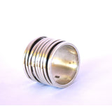 Seven Spins Ring // Silver