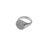 Sun & Sea Signet Ring // Silver
